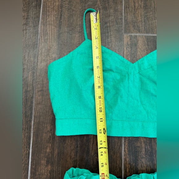 🌿 Universal Thread 2-Piece Linen Blend Set | Med Top / Sm Skirt - Picture 8 of 16